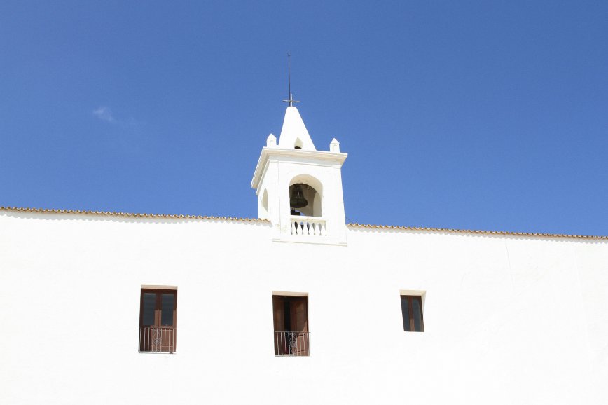 The church of San Miguel Ibiza