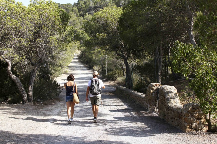 Discover the natural north of Ibiza. Pure Nature. Walking Ibiza, Ibi-land and Hacienda Na Xamena