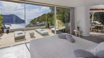 The Na Xamena Suite 401 with panoramic views.